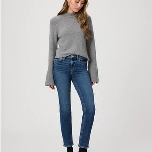 Paige Cindy High Rise Straight Leg Jeans